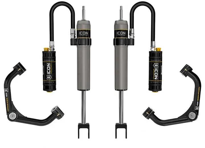 11-19 GM HD 0-2" Lift 2.5 CDCV Shocks & UCA Set by Icon Vehicle Dynamics Icon Vehicle Dynamics