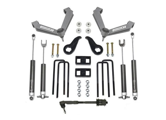 ReadyLift Suspension - 11 - 19 CHEV/GMC 2500/3500HD 3.5IN SST LIFT KIT FRT W/2IN RR W/FABRICATED CONTROL ARMS W/FALCON SHOCKS