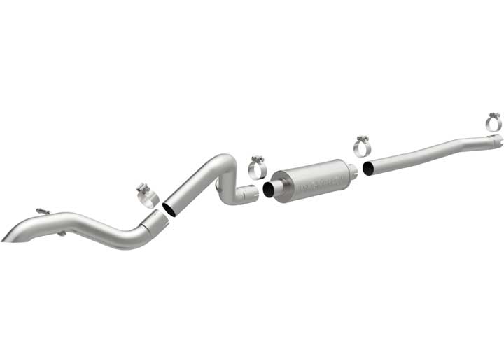 12-18 WRANGLER 4DR 3.6L ROCK CRAWLER SERIES CAT-BACK EXHAUST SYSTEM