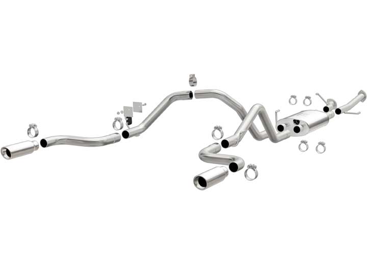 MagnaFlow Exhaust Systems - 14 - 21 TUNDRA STREET SERIES CAT - BACK EXHAUST SYSTEM