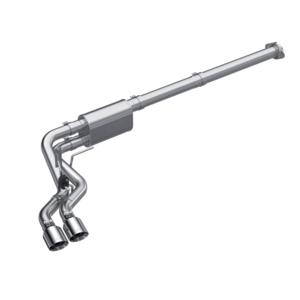 MBRP S5217304 3in. Cat-Back. 2.5in. Dual Pre-Axle. T304 - view 3