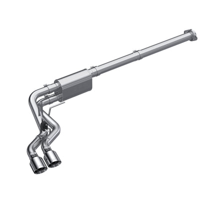 MBRP S5217304 3in. Cat-Back. 2.5in. Dual Pre-Axle. T304 - view 3