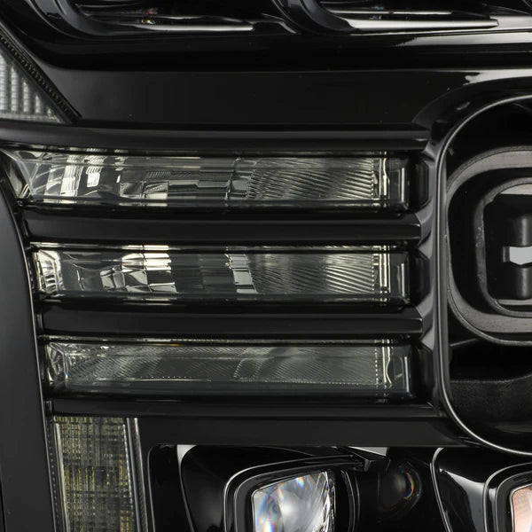 AlphaRex USA 15-17 Ford F150 / 17-20 F150 Raptor NOVA-Series LED Projector Headlights Alpha-Black AlphaRex USA