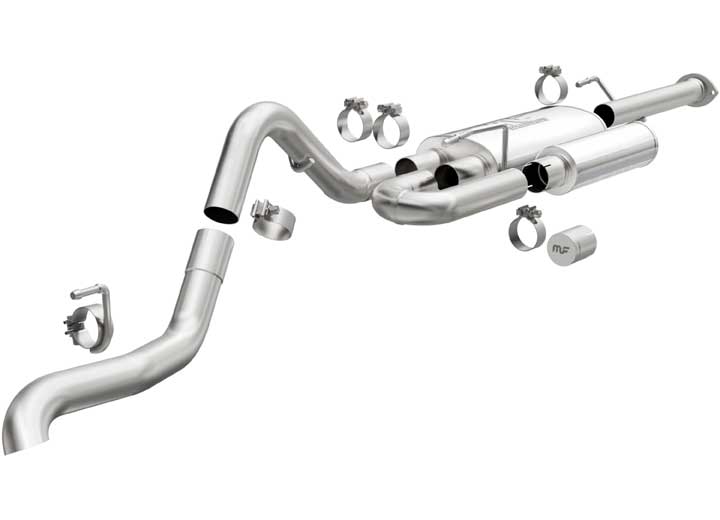 16-22 TACOMA OVERLAND SERIES CAT-BACK EXHAUST SYSTEM