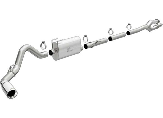 17-19 F250/F350 6.2L STREET SERIES STAINLESS STEEL CAT-BACK SYSTEM