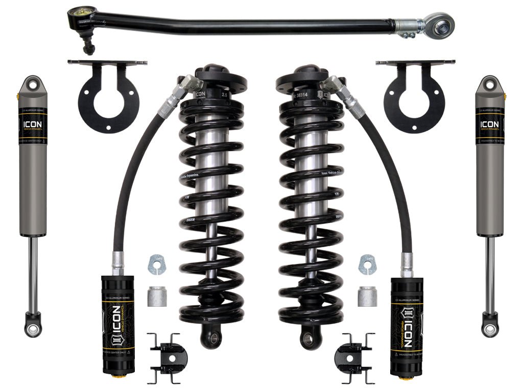 ICON Vehicle Dynamics - 17 - 23 FORD F - 250/F - 350 2.5 - 3" STAGE 2 COILOVER CONVERSION SYSTEM