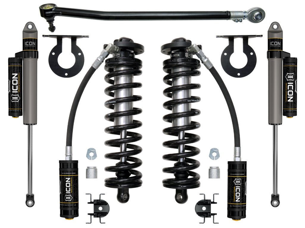 ICON Vehicle Dynamics - 17 - 23 FORD F - 250/F - 350 2.5 - 3" STAGE 3 COILOVER CONVERSION SYSTEM