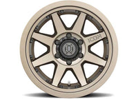 17" REBOUND PRO WHEELS SIZE 17X8.5 FINISH BRONZE BOLT PATTERN 6 x 5.5" BACKSPACE 4.75" OFFSET 0mm