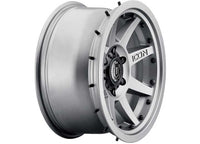 17" REBOUND PRO WHEELS SIZE 17X8.5 FINISH TITANIUM BOLT PATTERN 6 x 5.5" BACKSPACE 4.75" OFFSET 0mm