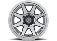 17" REBOUND PRO WHEELS SIZE 17X8.5 FINISH TITANIUM BOLT PATTERN 6 x 5.5" BACKSPACE 4.75" OFFSET 0mm