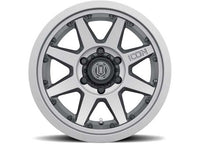 17" REBOUND PRO WHEELS SIZE 17X8.5 FINISH TITANIUM BOLT PATTERN 6 x 5.5" BACKSPACE 4.75" OFFSET 0mm