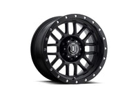 Icon Vehicle Dynamics - 17 X 8.5 ALPHA 6 X 5.5IN 4.75IN BP 0MM OFFSET - SAT BLACK