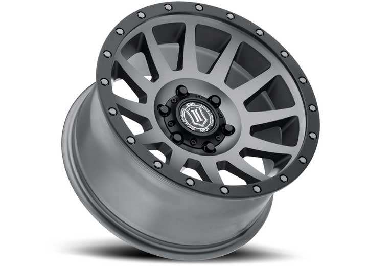 17 X 8.5 COMPRESSION 6 X 135 5INBP 6MM OFFSET- TITANIUM