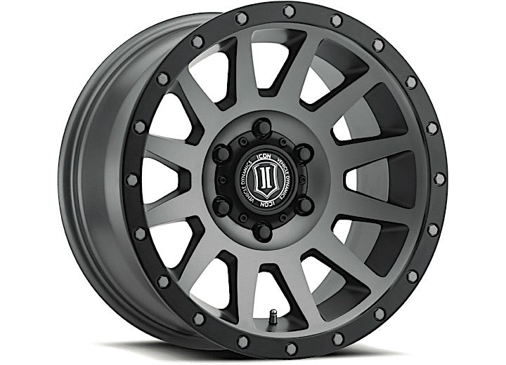 17 X 8.5 COMPRESSION 6 X 135 5INBP 6MM OFFSET- TITANIUM