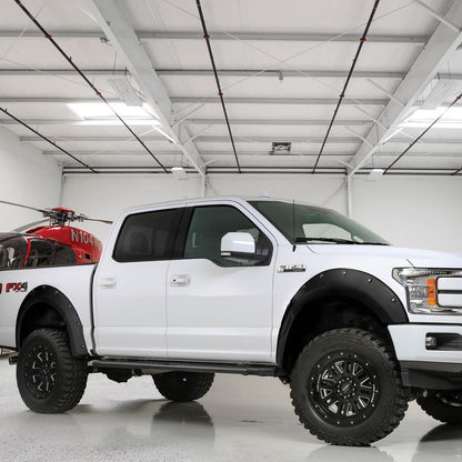 Smittybilt 17397-G1 M1 Fender Flares Painted Shadow Black 15-20 Ford F150 - view 2