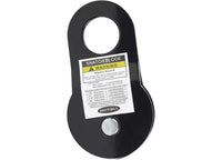 17,600LB SNATCH BLOCK; BLACK FINISH