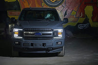 AlphaRex USA 18-20 Ford F150 NOVA-Series LED Projector Headlights Black AlphaRex USA