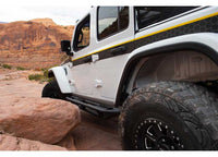 18-C JEEP WRANGER JL 4DR SRC SIDEARMOR W/STEPS; LIGHT TEXTURE BLACK