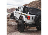 18-C JEEP WRANGER JL 4DR SRC SIDEARMOR W/STEPS; LIGHT TEXTURE BLACK