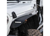 Smittybilt XRC Front and Rear Flat Fender Flare Set - 2018+ Jeep Wrangler JL 4-Door