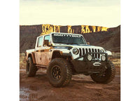 18-C WRANGLER JL; 20-C GLADIATOR XRC GEN1 FRONT BUMPER W/WINCH PLATE; MATTE BLACK