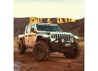 18-C WRANGLER JL; 20-C GLADIATOR XRC GEN1 FRONT BUMPER W/WINCH PLATE; MATTE BLACK