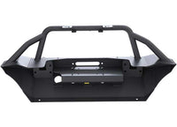 18-C WRANGLER JL; 20-C GLADIATOR XRC GEN1 FRONT BUMPER W/WINCH PLATE; MATTE BLACK