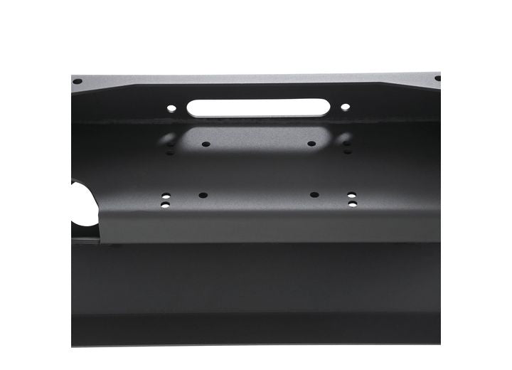 18-C WRANGLER JL; 20-C GLADIATOR XRC GEN1 FRONT BUMPER W/WINCH PLATE; MATTE BLACK