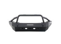 18-C WRANGLER JL; 20-C GLADIATOR XRC GEN1 FRONT BUMPER W/WINCH PLATE; MATTE BLACK