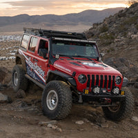 Baja Designs - 18 - C WRANGLER(EXCL MOJAVE/392) ROOF MOUNTS ONX6+ 50IN 355W DRIVING COMBO LIGHT BAR KIT W/ UPLIFTER