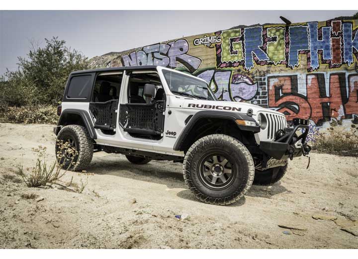 18-C WRANGLER/GLADIATOR TRAILDOORS FRONT, PAIR