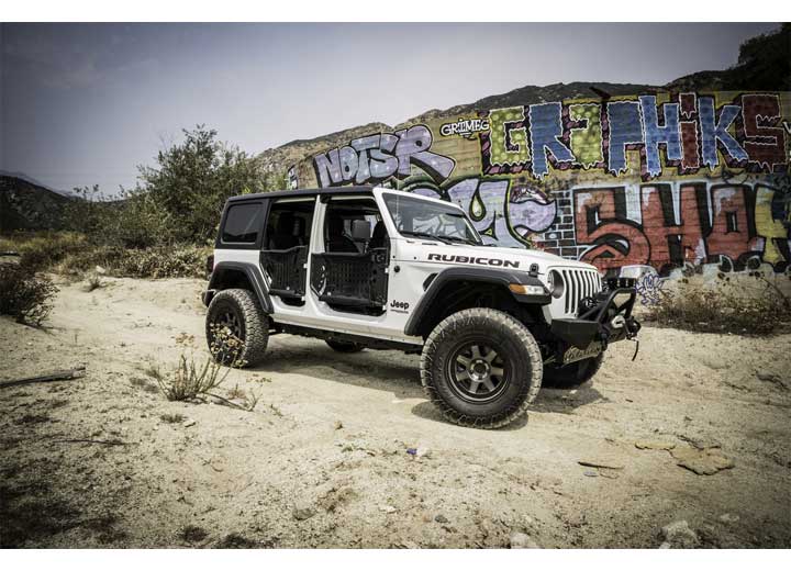 18-C WRANGLER/GLADIATOR TRAILDOORS FRONT, PAIR