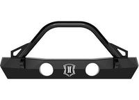 Icon Vehicle Dynamics - 18 - UP JEEP JL / 20 - UP JT PRO SERIES FRONT BUMPER W/ BAR & TABS