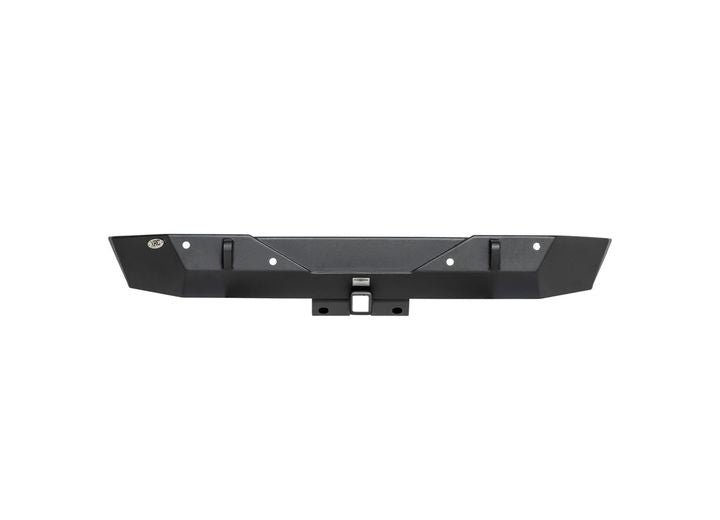 18-WRANGLER JL 2/4DR GEN 1 XRC REAR BUMPER; MATTE BLACK; INC CLASS III RECEIVER HITCH/D-RINGS