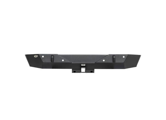 18-WRANGLER JL 2/4DR GEN 1 XRC REAR BUMPER; MATTE BLACK; INC CLASS III RECEIVER HITCH/D-RINGS