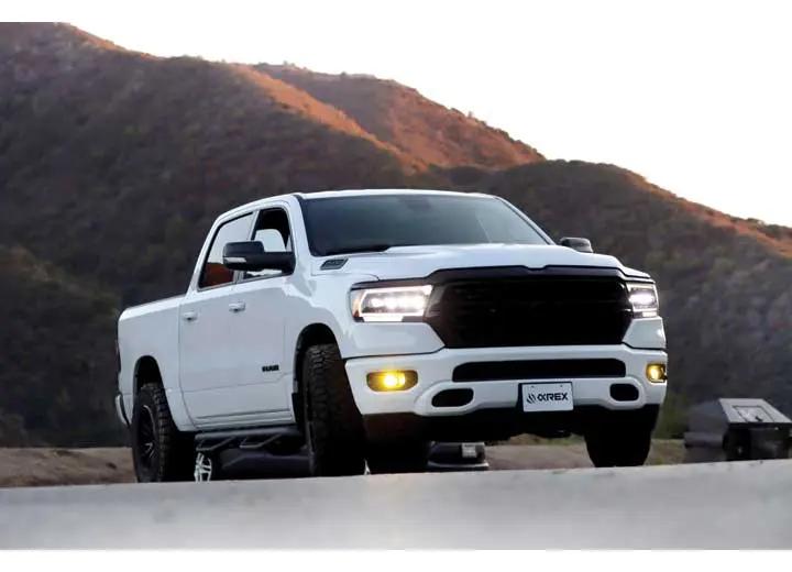 AlphaRex USA - 19 - 23 RAM 1500 NOVA SERIES ALPHA BLACK LED PROJECTOR HEADLIGHTS (MK II 2500 STYLE)