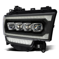 AlphaRex USA 19-24 Ram 2500/3500/4500/5500 NOVA-Series LED Projector Headlights Black – Advanced Illumination & Rugged Design