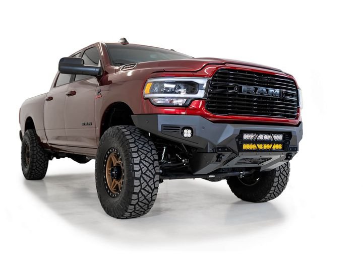 Addictive Desert - 19 - C RAM 2500/3500 BOMBER FRONT BUMPER HAMMER BLACK