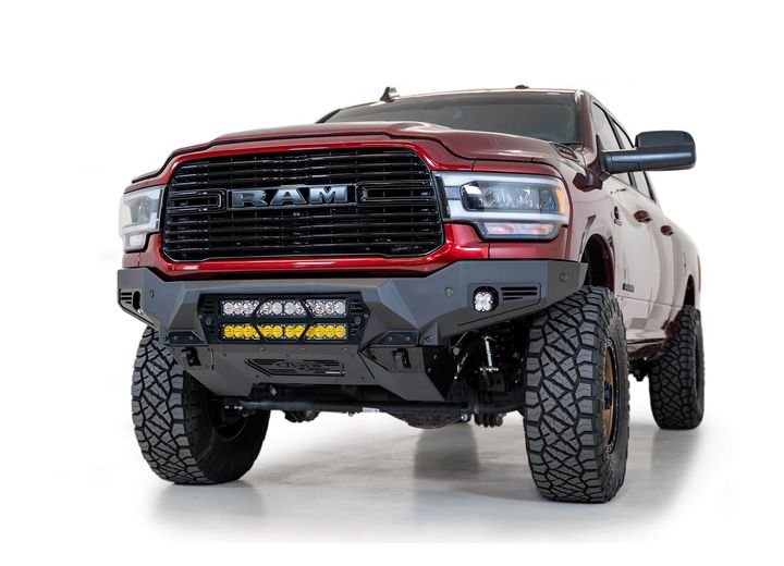Addictive Desert - 19 - C RAM 2500/3500 BOMBER FRONT BUMPER HAMMER BLACK