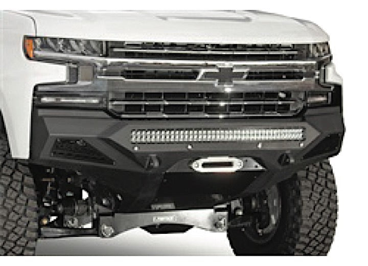 19-C SILVERADO 1500 STEALTH FIGHTER WINCH FRONT BUMPER W/SENSORS