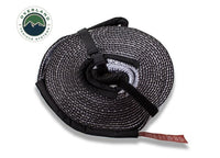 Heavy-Duty 30,000 LB Towing Strap - 3" x 30' Gray with Black Ends & Storage Bag