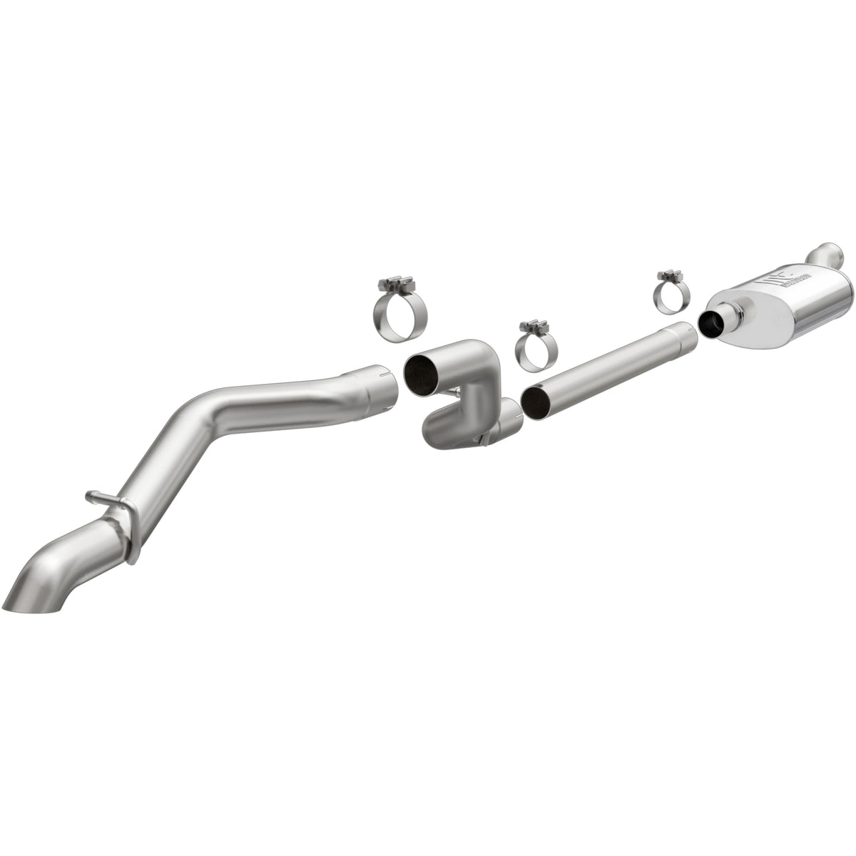 MagnaFlow 19386 Rock Crawler Series Stainless Cat-Back System