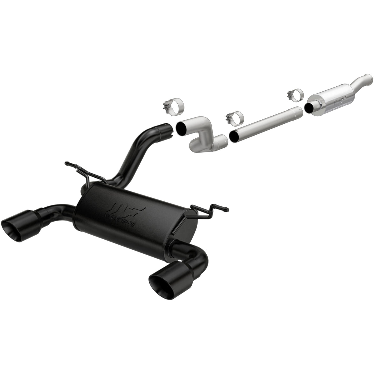 MagnaFlow 19417 Street Series Black Cat-Back System