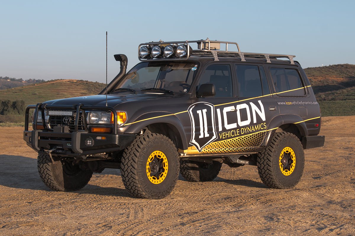 ICON Vehicle Dynamics - 1991 - 1997 TOYOTA LAND CRUISER 80 SERIES 3" LIFT STAGE 1 SUSPENSION SYSTEM