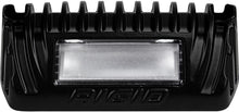 RIGID Industries - 1x2 65 Degree DC LED Scene Light, Amber, Black Housing, Single