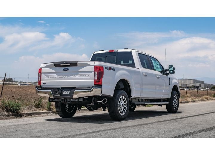 20-C F-250/F-350 Super Duty 7.3L V8 Cat-Back S-Type Exhaust System with Black Tip for Enhanced Performance