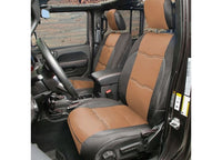 Smittybilt - 20 - C GLADIATOR JT GEN2 NEOPRENE FRONT/REAR SEAT COVER; TAN/BLACK