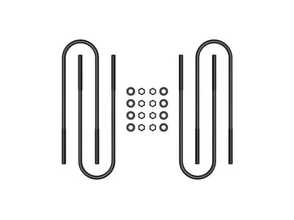 ICON Vehicle Dynamics - 2000 - 2004 FORD SUPER DUTY FRONT SEMI ROUND U - BOLT KIT