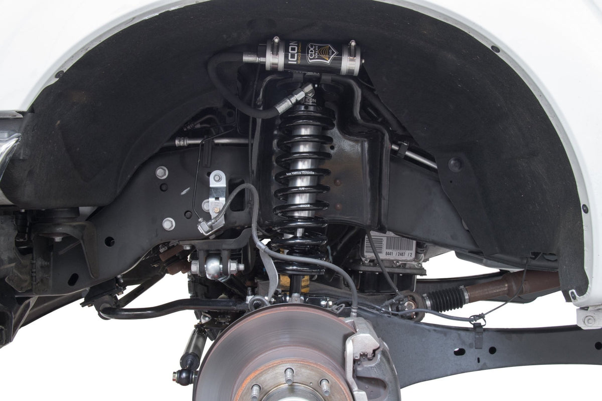 ICON Vehicle Dynamics - 2005 - 2016 FORD F - 250/F - 350 2.5 - 3" LIFT STAGE 1 COILOVER CONVERSION SYSTEM