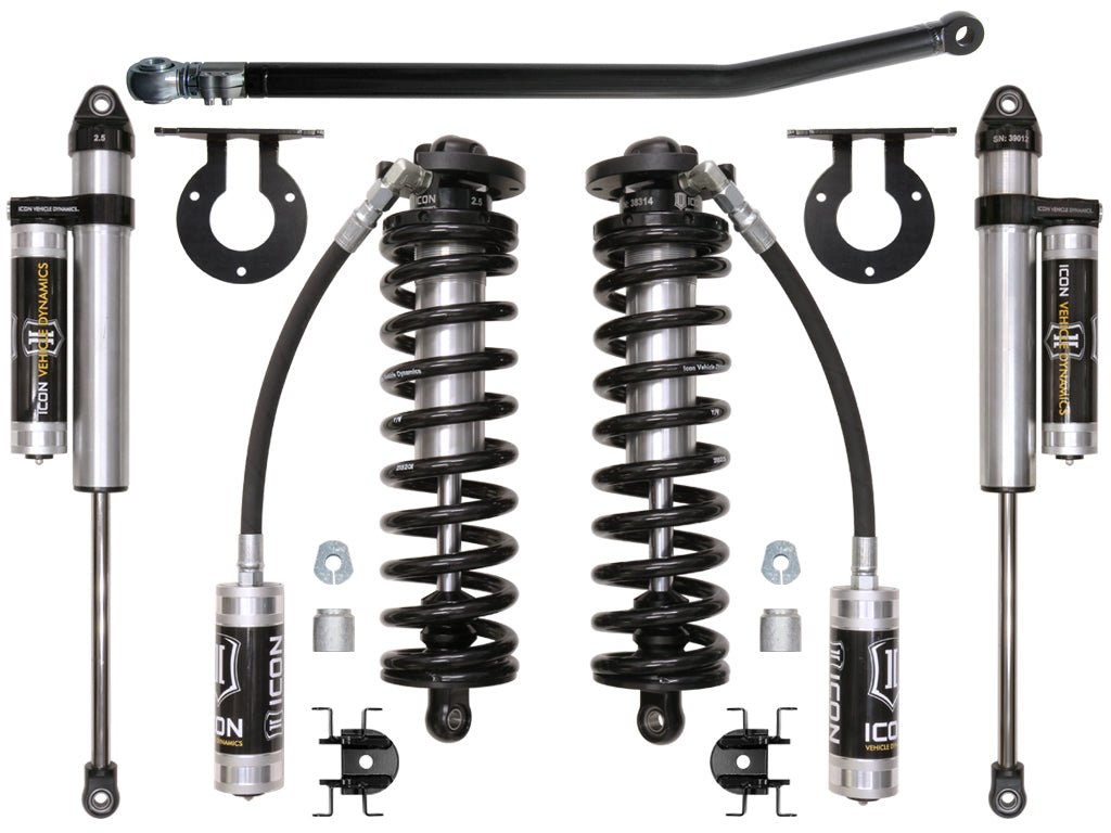 ICON Vehicle Dynamics - 2005 - 2016 FORD F - 250/F - 350 2.5 - 3" LIFT STAGE 3 COILOVER CONVERSION SYSTEM
